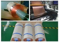 SGS Soft Annealed digulung Copper Foil untuk Mylar Tape Color Uniformity