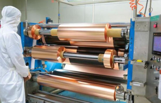 12 μm ~ 18 μm Resistance Copper Foil untuk Elektronik Otomotif