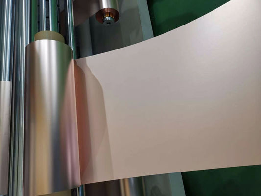10um High Elongation Graphene Copper Foil 500 - 5000 Meter Panjang Per Roll