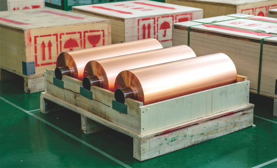 C1020 500mm Rolled Copper Foil Untuk Smartphone Graphene